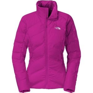 North Face Women's Fuseform Dot Matrix Down Jacket Coat Dramatic Plum S $349 Nwt